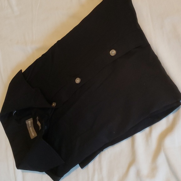 Men's Michael Kors Long Sleeve Dress Shirt Business Suit Wedding Slim Fit - Picture 4 of 8